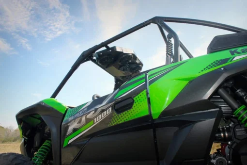 Kawasaki KRX Stereo System, Mini Roof Top Mounting Setup