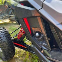 L And W Fab Polaris Rzr Pro R Inner Fender Guards, Laser Cut Metal