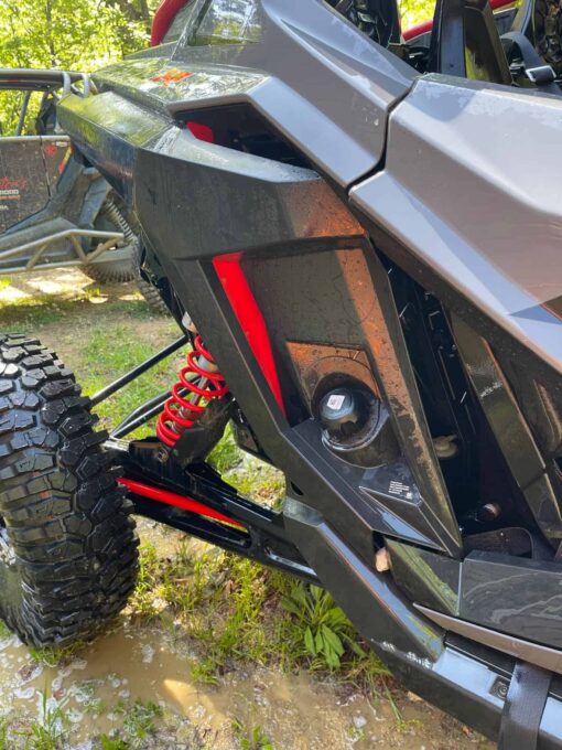 L And W Fab Polaris Rzr Pro R Inner Fender Guards, Laser Cut Metal