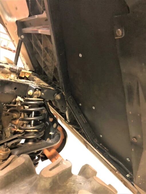Trail Armor Polaris Ranger 1000 Underbed Mud Guard, Fender Enclosure