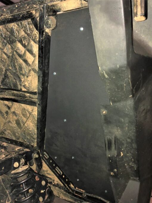 Trail Armor Polaris Ranger 1000 Underbed Mud Guard, Fender Enclosure