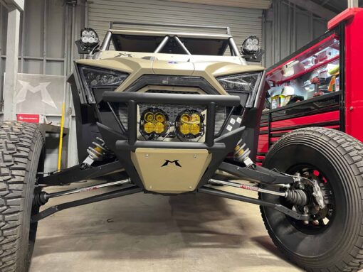 Madigan Motorsports Polaris Rzr Pro Xp Front Bumper, Double Bar Mojave Edition