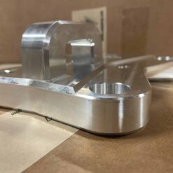 L And W Fab Can-am Maverick X3 Pull Plate, Radius Rod Billet