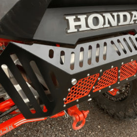 Ajk Offroad Honda Talon Exhaust Cover, 2 Tone Meshed