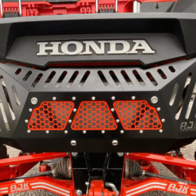 Ajk Offroad Honda Talon Exhaust Cover, 2 Tone Meshed