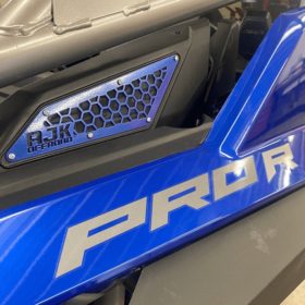 Ajk Offroad Polaris Rzr Pro Intake Vent Covers, Turbo R Vent Covers, Frog Skin Protection