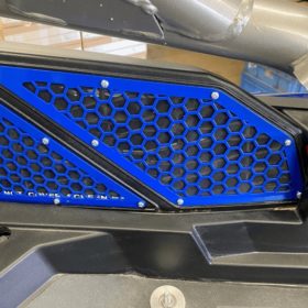 Ajk Offroad Polaris Rzr Pro Intake Vent Covers, Turbo R Vent Covers, Frog Skin Protection