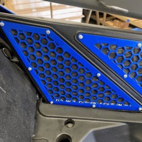 Ajk Offroad Polaris Rzr Pro Intake Vent Covers, Turbo R Vent Covers, Frog Skin Protection