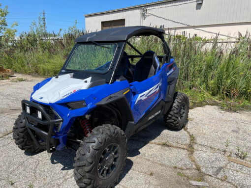 Polaris Rzr Front Bumper, Tubular Brush Guard