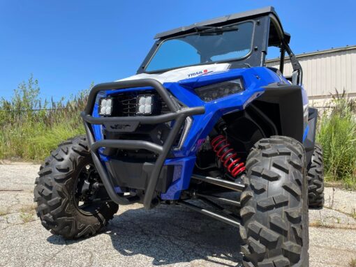 Polaris Rzr Front Bumper, Tubular Brush Guard