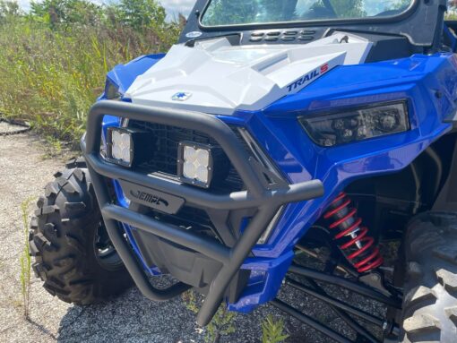 Polaris Rzr Front Bumper, Tubular Brush Guard