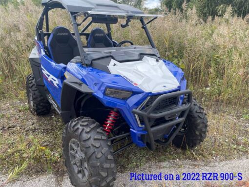 Polaris Rzr Front Bumper, Tubular Brush Guard
