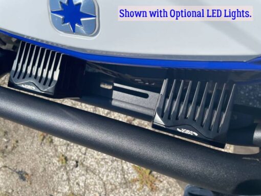 Polaris Rzr Front Bumper, Tubular Brush Guard