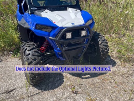 Polaris Rzr Front Bumper, Tubular Brush Guard
