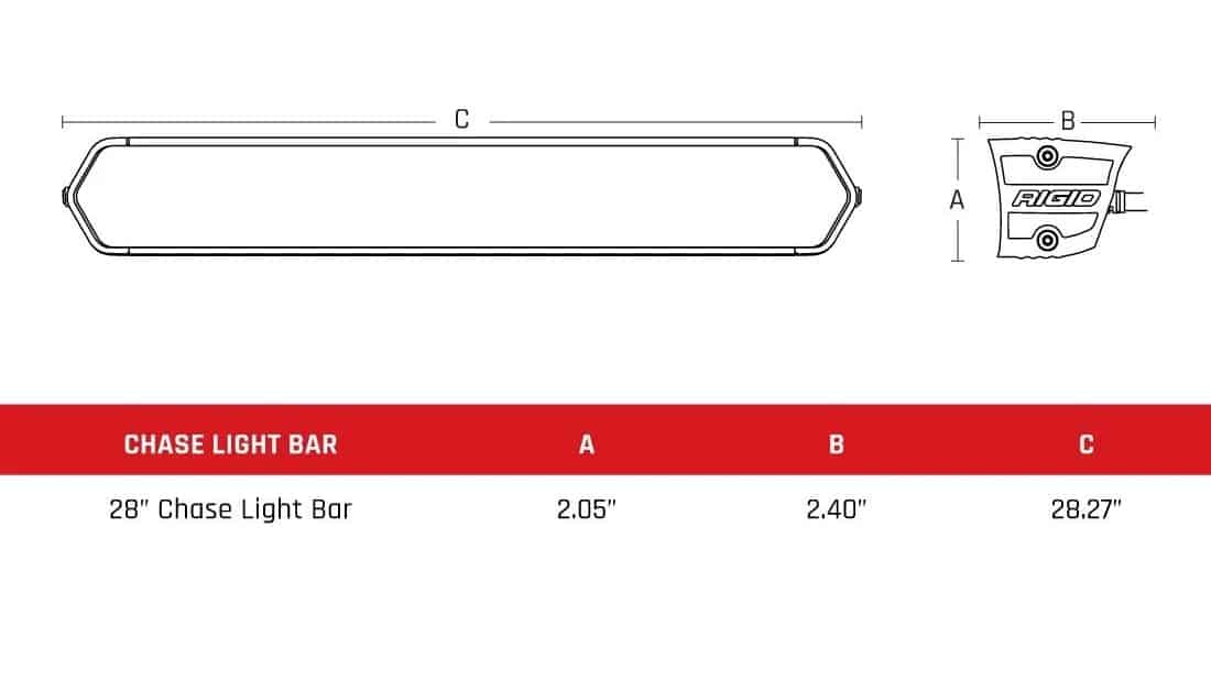 Rigid Off Road Utv Chase Bar