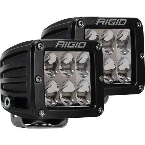 Rigid Dually, Atv / Utv Cube Lights - Driving, Pair