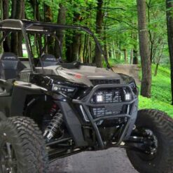 Polaris Rzr Front Bumper, Tubular Brush Guard