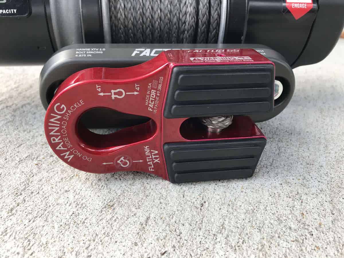 Factor 55 Off-Road Flat Winch Shackle Setup, Flatlink Setup