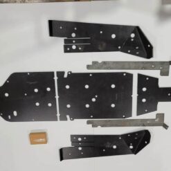 Trail Armor Polaris Rzr Turbo R Skid Plate With Rock Sliders Option