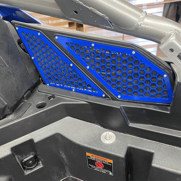 Ajk Offroad Polaris Rzr Pro Intake Vent Covers, Pro S Vent Covers, Frog Skin Protection