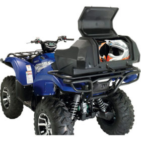 Moose Utility Atv Rear Helmet Storage Box Trunk