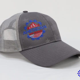 American Off-roads Trucker Hat With Flag