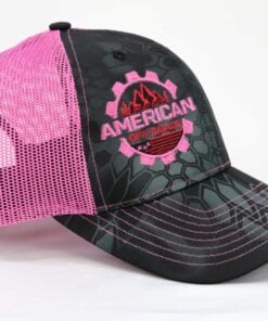 American Off Road Mesh Pink Hat, Trucker