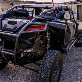 Mad House Customs Polaris Rzr Pro Rear Bumper, Turbo R Back Bumper