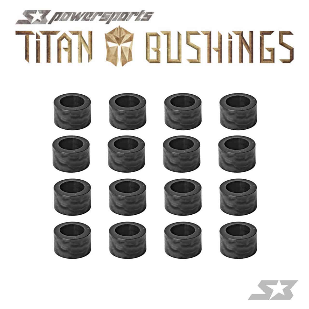 S3 Power Sports Polaris Rzr Pro R A Arm Bushing Kit, Turbo R Bushing Kit