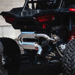 Force Turbos Polaris Rzr Xp Turbo Slip On Exhaust, Full System Option