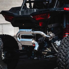 Force Turbos Polaris Rzr Xp Turbo Slip On Exhaust, Full System Option