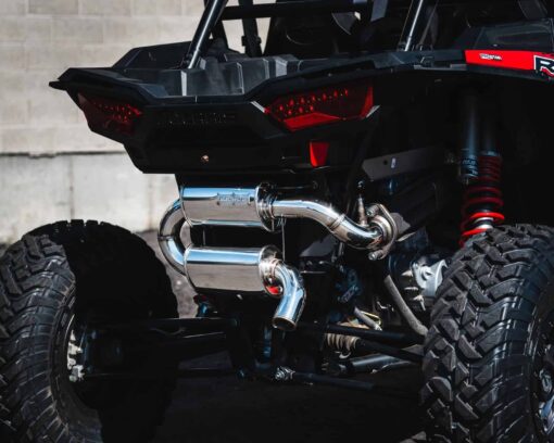 Force Turbos Polaris Rzr Xp Turbo Slip On Exhaust, Full System Option