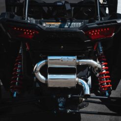 Force Turbos Polaris Rzr Xp Turbo Slip On Exhaust, Full System Option