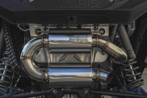 Force Turbos Polaris Rzr Xp Turbo Slip On Exhaust, Full System Option