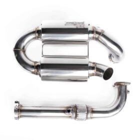 Force Turbos Polaris Rzr Xp Turbo Slip On Exhaust, Full System Option - Full W/o Resonator