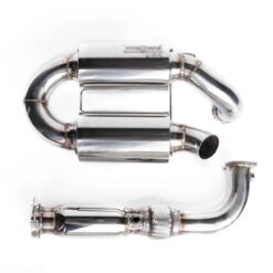 Force Turbos Polaris Rzr Xp Turbo Slip On Exhaust, Full System Option - Full W/ Resonator