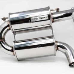 Force Turbos Polaris Rzr Xp Turbo Slip On Exhaust, Full System Option - Tamed