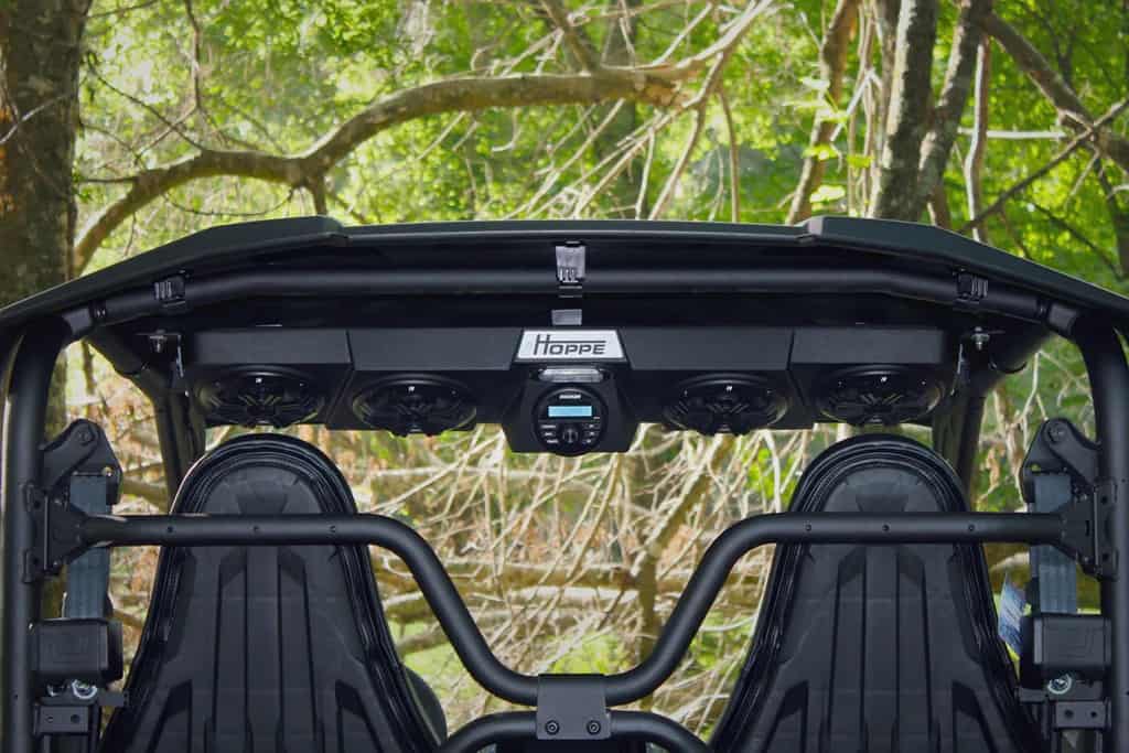 Hoppe Yamaha Wolverine Rmax Stereo, X2 / X4 Mini Roof Top Mount