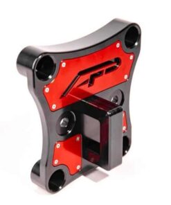 Can-am Maverick X3 Radius Rod Plate With D-ring - Red Anodized
