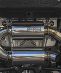 Force Turbos Polaris Rzr Xp Turbo Slip On Exhaust, Full System Option