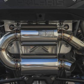 Force Turbos Polaris Rzr Xp Turbo Slip On Exhaust, Full System Option