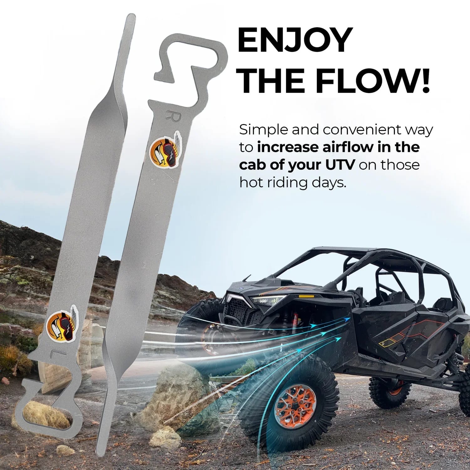 Polaris Rzr Pro Series Door Latches, Vented Door Latch