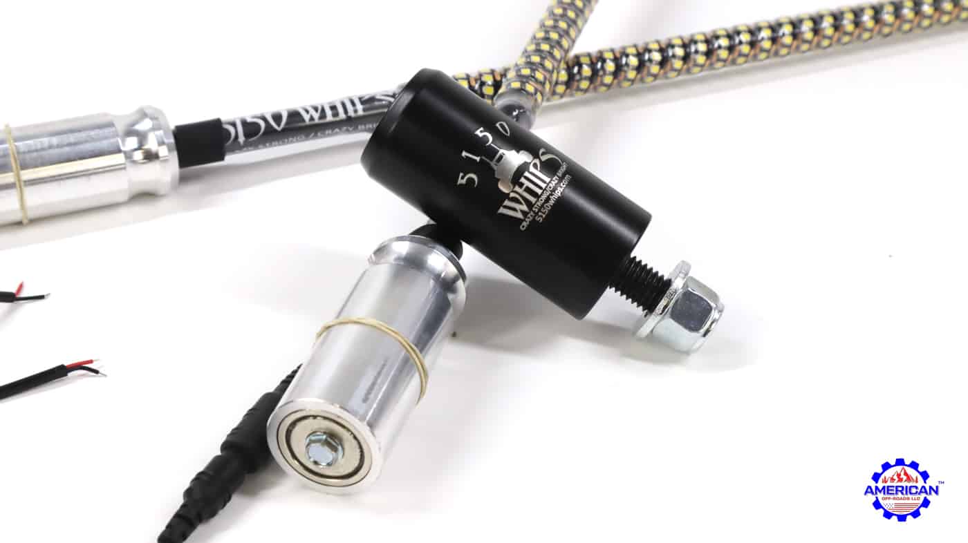 5150 Whips Hyper Color Whips, Super Bright Single Color