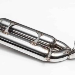 Agency Power Polaris Rzr Turbo Exhaust System, Dual Tip