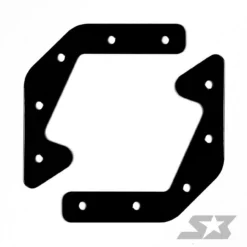 S3 Power Sports Polaris Rzr Pro R Mud Flap Brackets, Turbo R Mud Flap Brackets