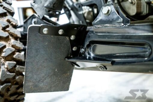 S3 Power Sports Polaris Rzr Pro R Mud Flap Brackets, Turbo R Mud Flap Brackets