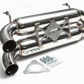 Agency Power Polaris Rzr Turbo Exhaust System, Dual Tip