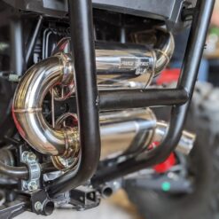 Force Turbos Polaris Rzr Trail Exhaust, Slip On Edition