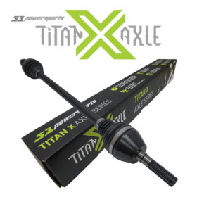 S3 Power Sports Can-am Maverick X3 Axles, Titan X Edition
