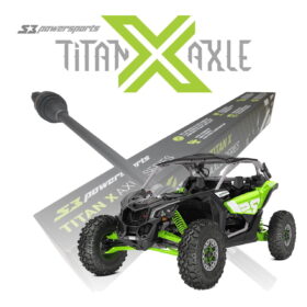 S3 Power Sports Can-am Maverick X3 Axles, Titan X Edition